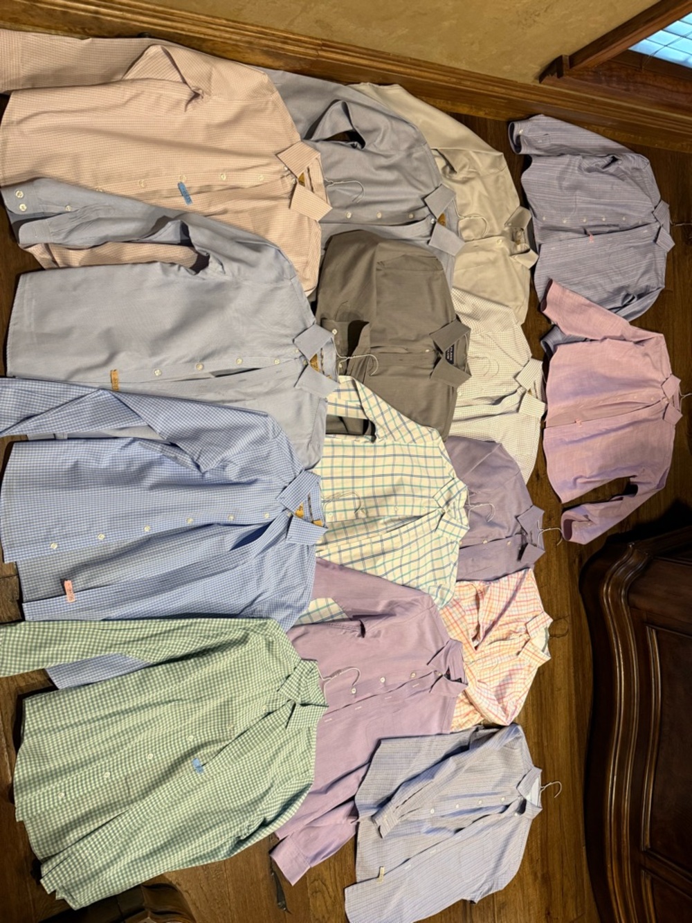 Class Club Boys Button-Down Dress Shirts in Pastel & Neutral Colors